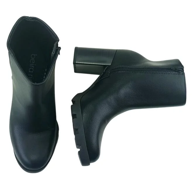 Bota Beira Rio Napa Floather Zurique Preto Feminina Preto 4