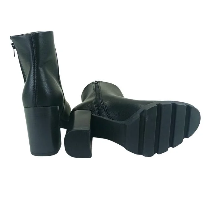 Bota Beira Rio Napa Floather Zurique Preto Feminina Preto 5