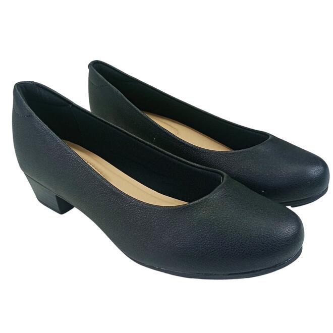 Sapato Modare Napa Floather Nature Preto Feminino Preto 2