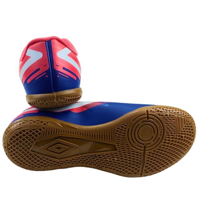 Chuteira Umbro Futsal Action JR Royal/Coral/Bco Menino Royal 4
