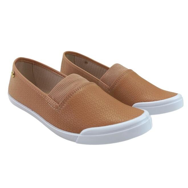 Sapatilha Moleca Napa Dalia Nude Feminina Nude 3