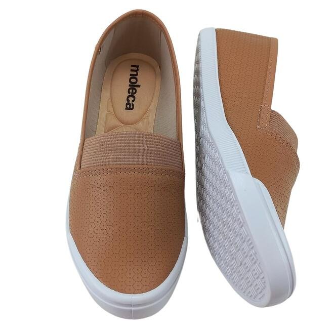 Sapatilha Moleca Napa Dalia Nude Feminina Nude 4