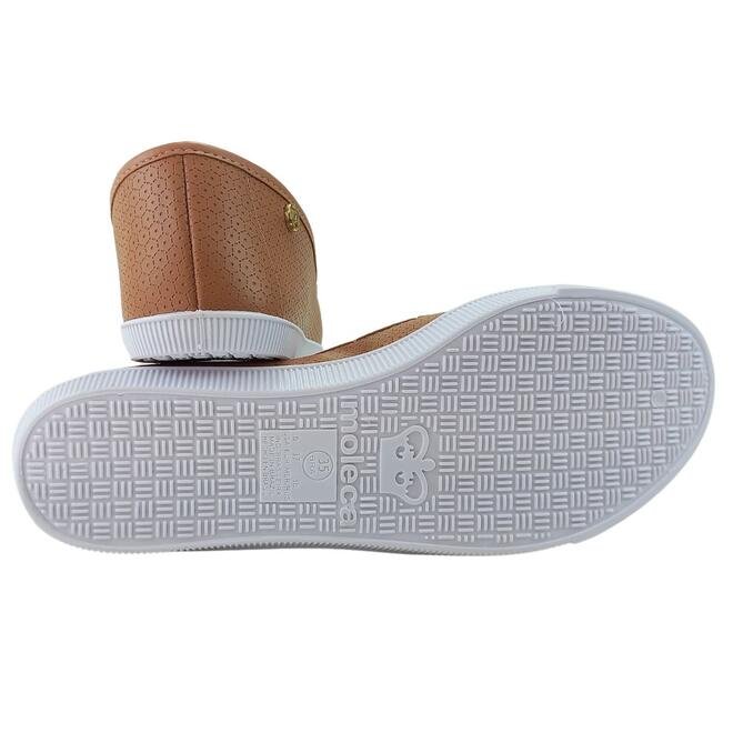 Sapatilha Moleca Napa Dalia Nude Feminina Nude 5