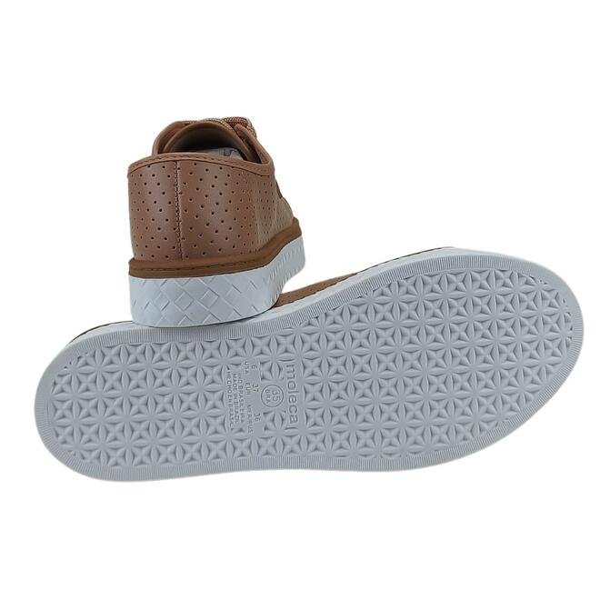 Tênis Moleca Casual Microperfuros Nude Feminino Nude 5