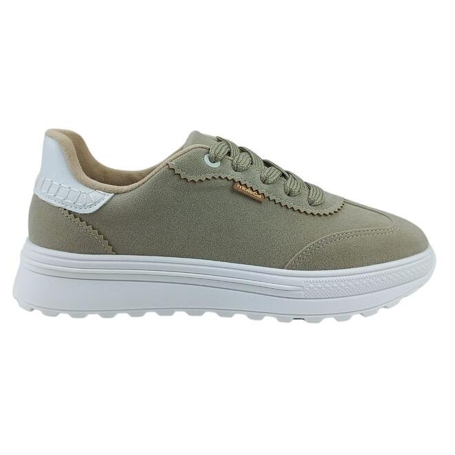 Tênis Moleca Camurção Napa Turim Branco Off Feminino Branco Off 1