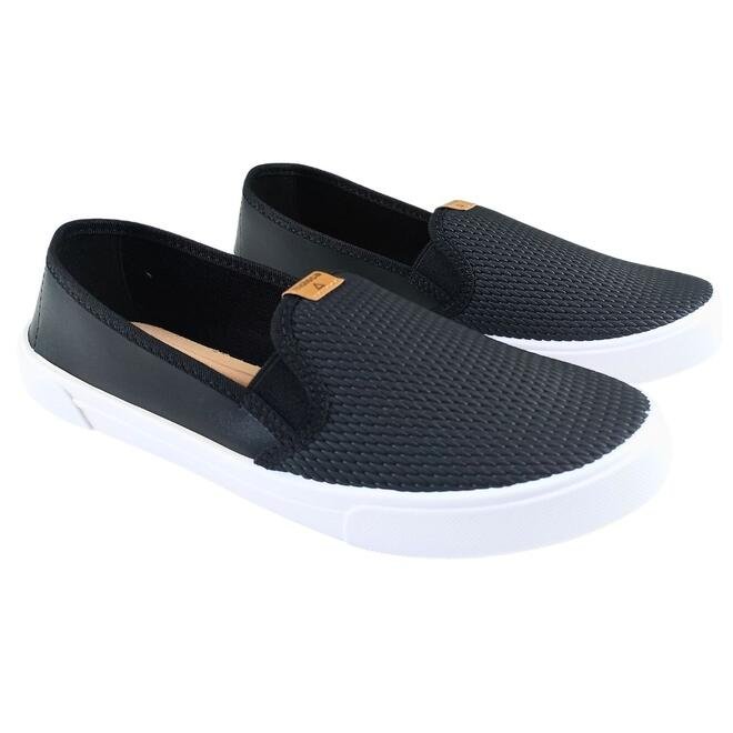 Sapatilha Moleca Napa Sardenha/Tresse Preto Feminina Preto 2