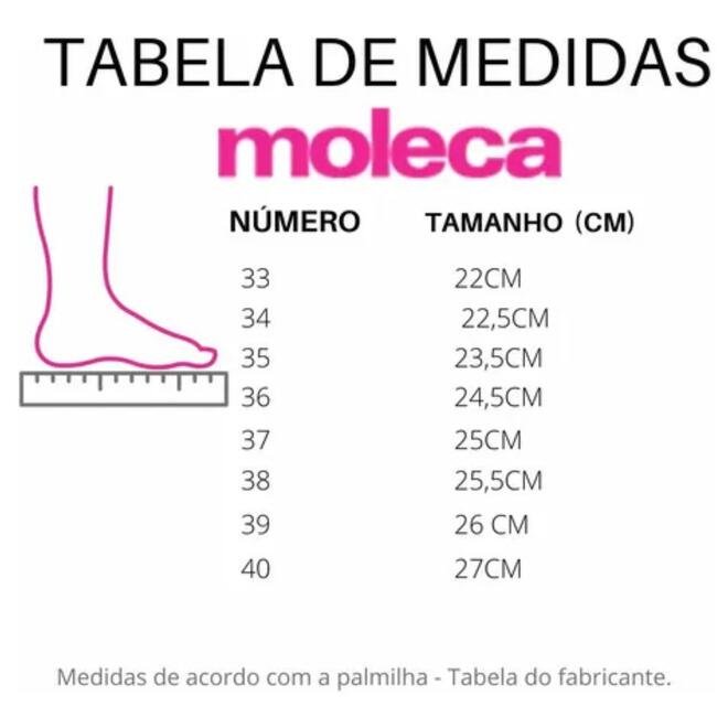 Sapatilha Moleca Napa Sardenha/Tresse Preto Feminina Preto 6