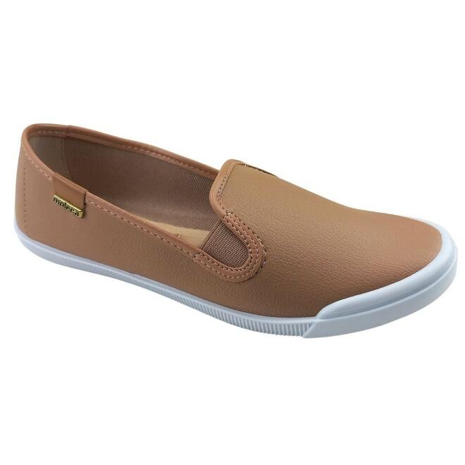 Sapatilha Moleca Napa Floather Nude/Camel Feminina Nude 2