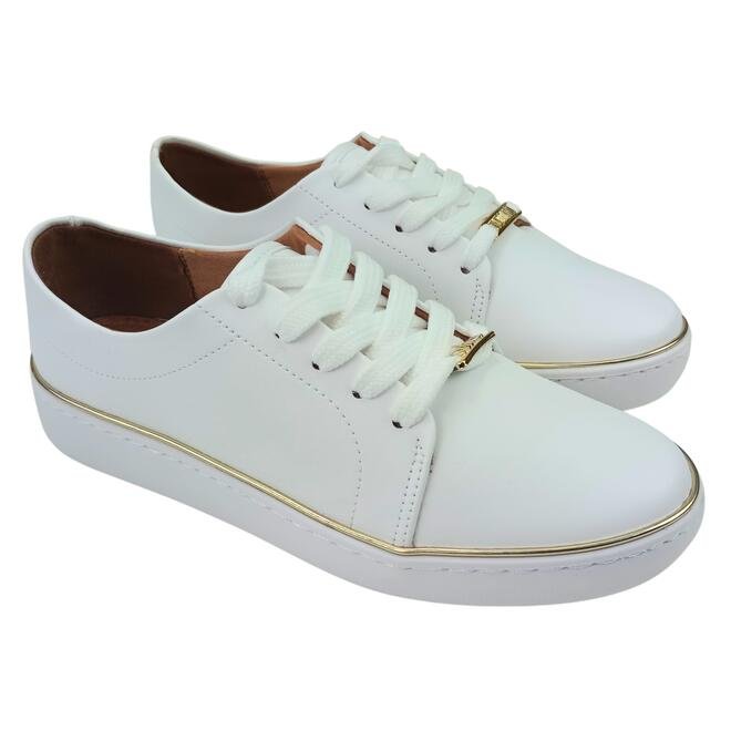 Tênis Casual Vizzano Pelica Branco Feminino Branco 2