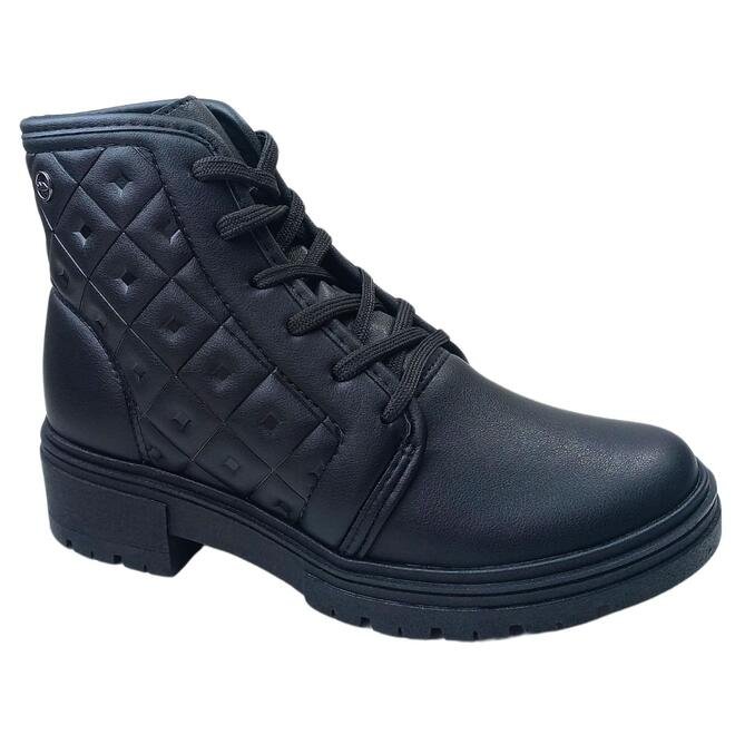 Bota Dakota Coturno Almeria Preto Feminina Preto 2