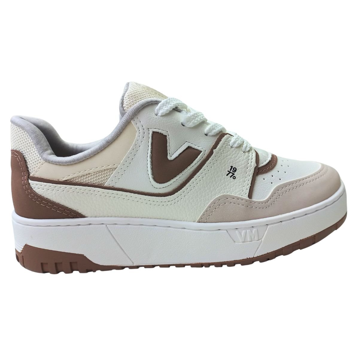 Tênis Via Marte Bege/Milk/Toffee/Marfim Feminino