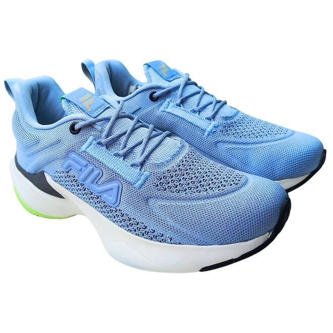 Tênis Fila Master Azul Claro/Prata/Verde Claro Feminino Azul Claro 3