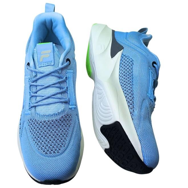 Tênis Fila Master Azul Claro/Prata/Verde Claro Feminino Azul Claro 4