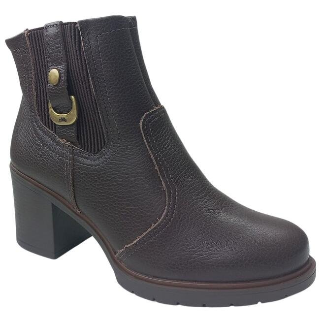 Bota Dakota Cano Curto Harlyn Chocolate Feminina Chocolate 2