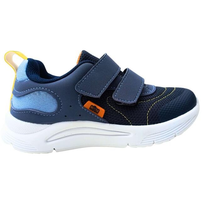 Tênis Klin Sport Chumbo/Azul Oceano/Laranja Menino Chumbo/Azul 1