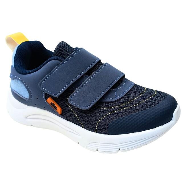 Tênis Klin Sport Chumbo/Azul Oceano/Laranja Menino Chumbo/Azul 2