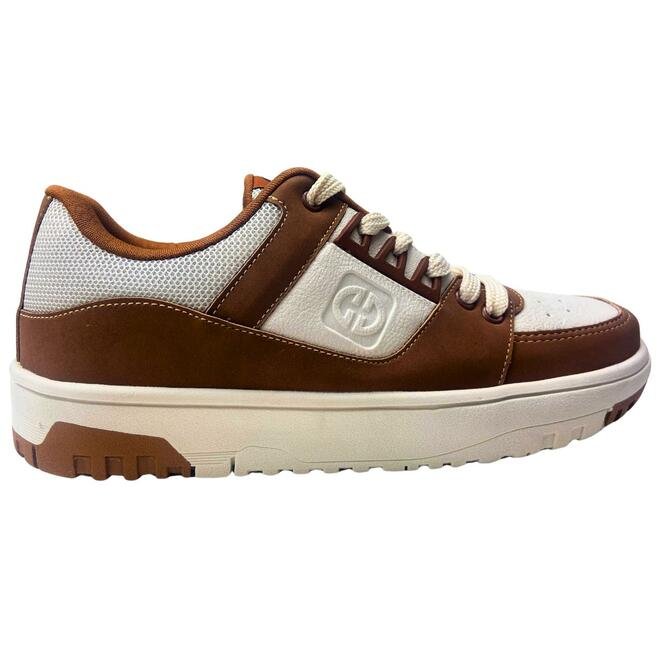 Tênis Ollie Skatista Rocky Infantil Camel