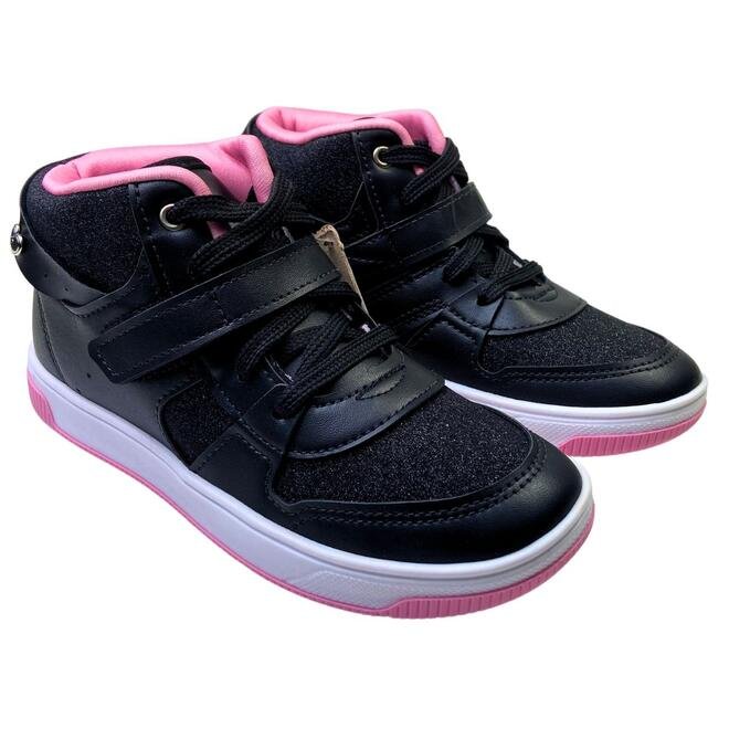 Tênis Kidy Astral Preto/Rosa Infantil Preto 3