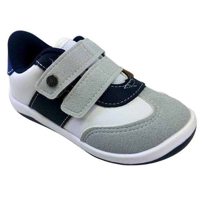Sapatênis Kidy Colors Equilibrio Branco/Marinho/Azul Royal Branco 2
