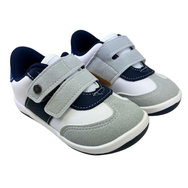 Sapatênis Kidy Colors Equilibrio Branco/Marinho/Azul Royal Branco 3