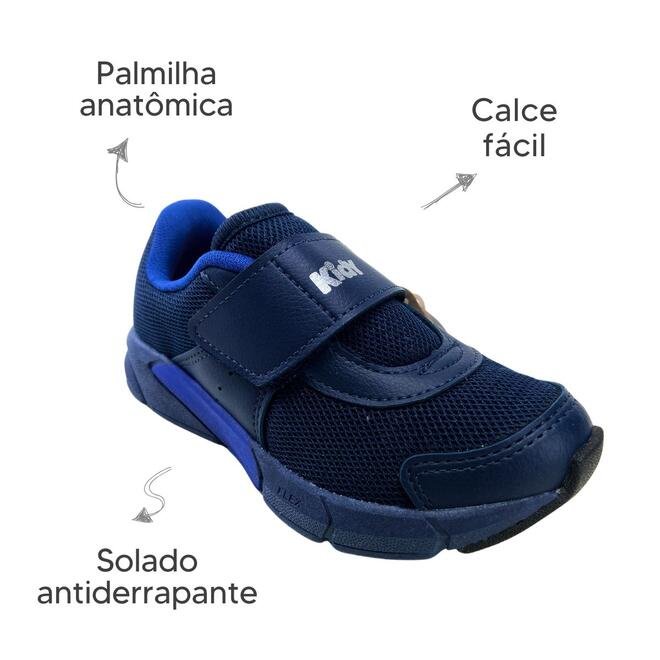 Tênis Kidy Energy Baby Marinho/Azul Royal Marinho 6