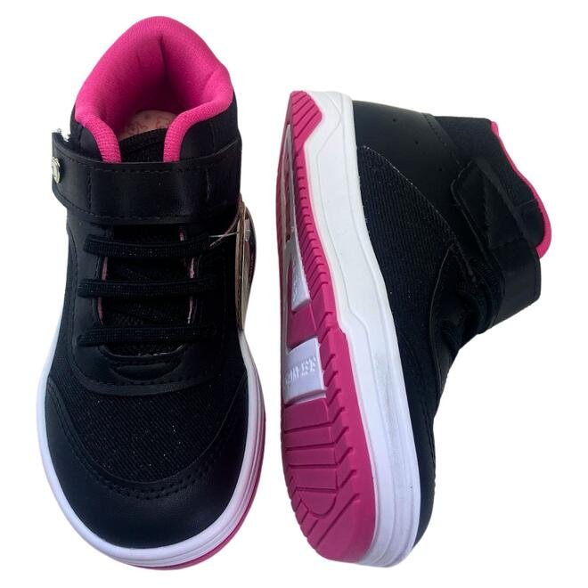 Tênis Kidy Cano Alto Happy Preto Infantil Preto 4