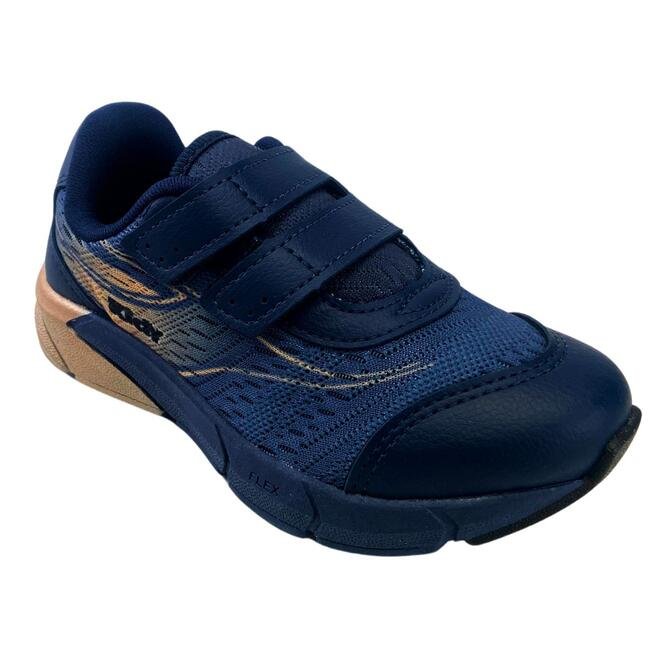Tênis Kidy Energy Baby Respitec Marinho/Dourado Marinho 2