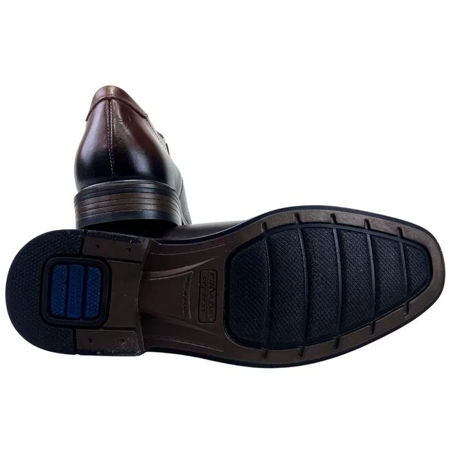 Sapato Pegada Social Anilina Pinhão Masculino Pinhão 5