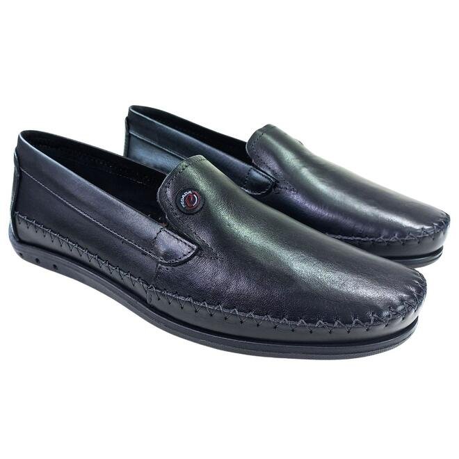 Sapatilha/Drive Pegada Mocassim Anilina Preto Masculino Preto 3