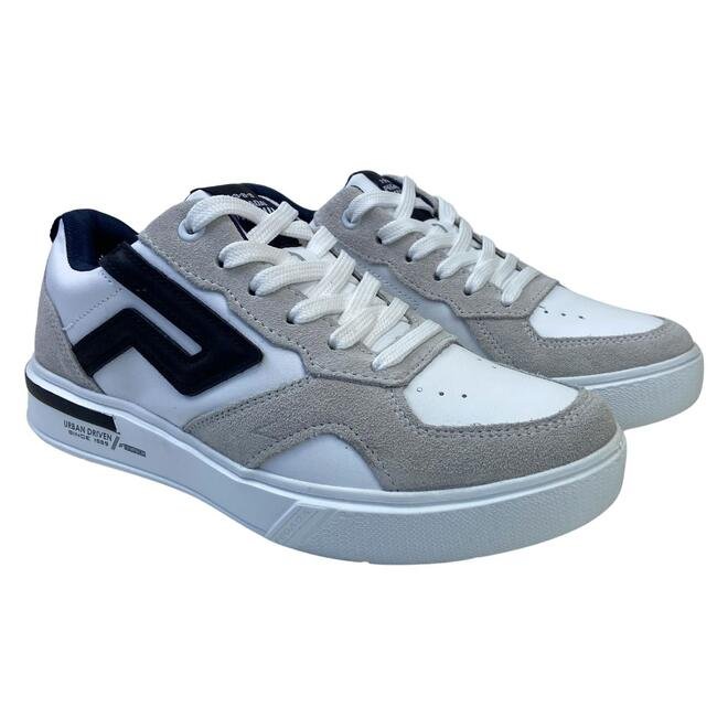 Sapatênis Pegada Napa Soft Branco/Cam/Nature/Preto Masculino Branco 3