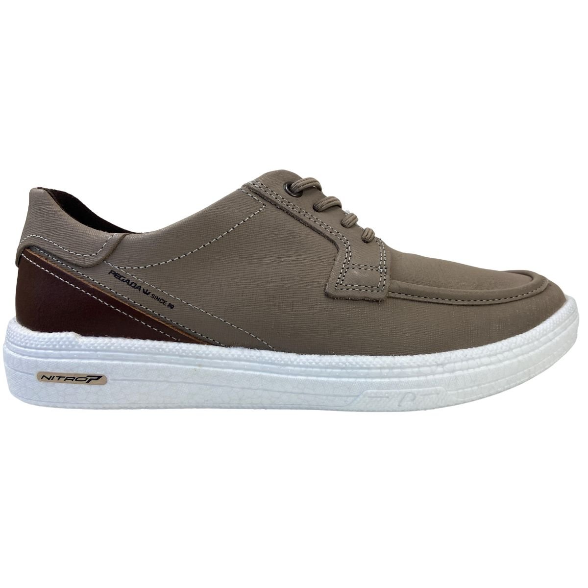 Sapatênis Pegada Jeans Areia Pull Up Conhaque Masculino