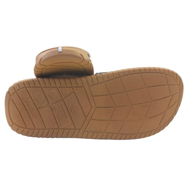 Chinelo Rider Pump II Slide Bege/Azul/Branco Adulto Masculino Azul 5