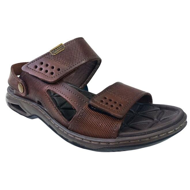 Sandália Pegada Anilina Pinhão Masculina Pinhão 2