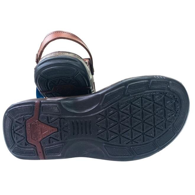 Sandália Pegada Anilina Pinhão Masculina Pinhão 5