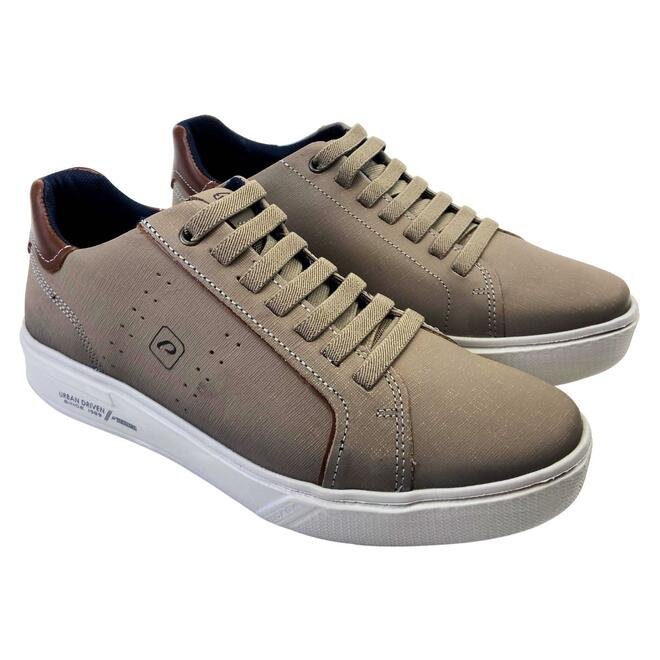 Sapatênis Pegada Jeans Areia Pull Up Conhaque Masculino Areia 3