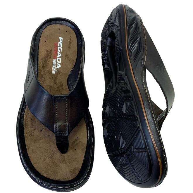 Chinelo Pegada Anilina Cravo Masculino Cravo 1