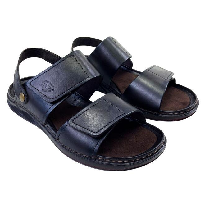 Sandália Pegada Anilina Brown Masculina Marrom 5