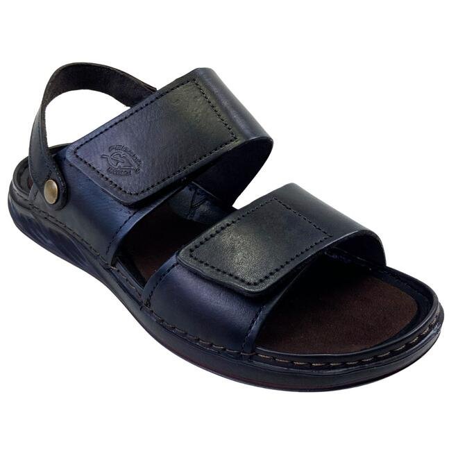 Sandália Pegada Anilina Brown Masculina Marrom 2