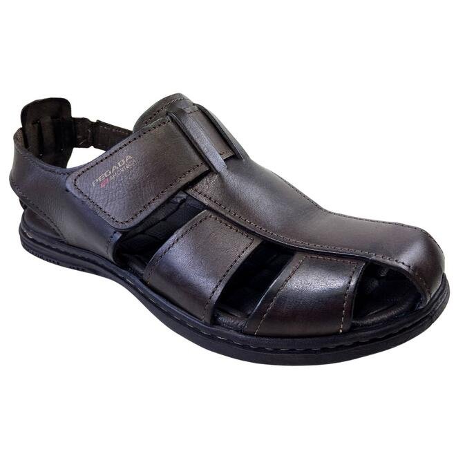 Sandália Pegada Anilina Cravo Masculina Cravo 2