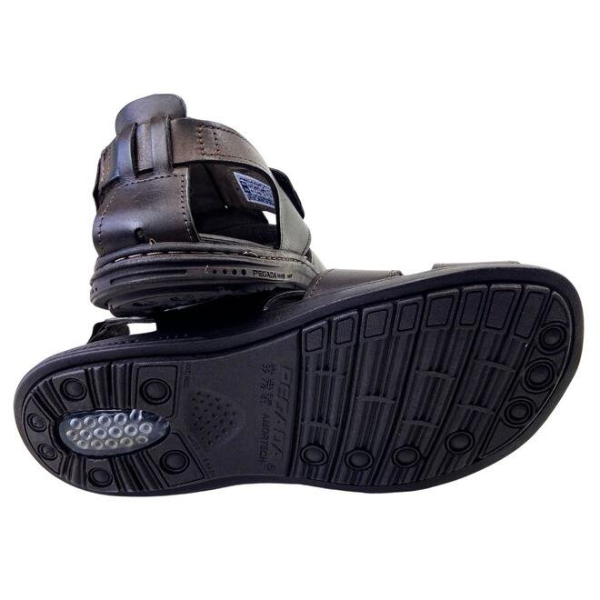 Sandália Pegada Anilina Cravo Masculina Cravo 5