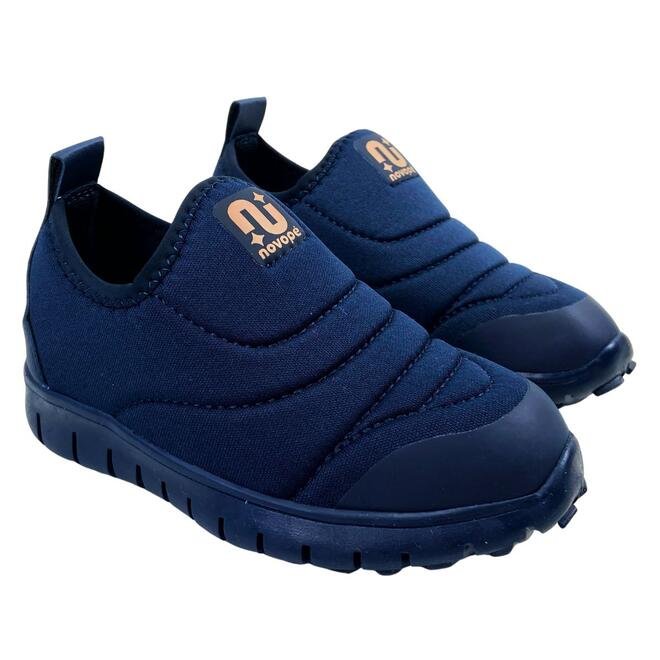 Tênis Novopé Têxtil Infantil Marinho Azul Marinho 3