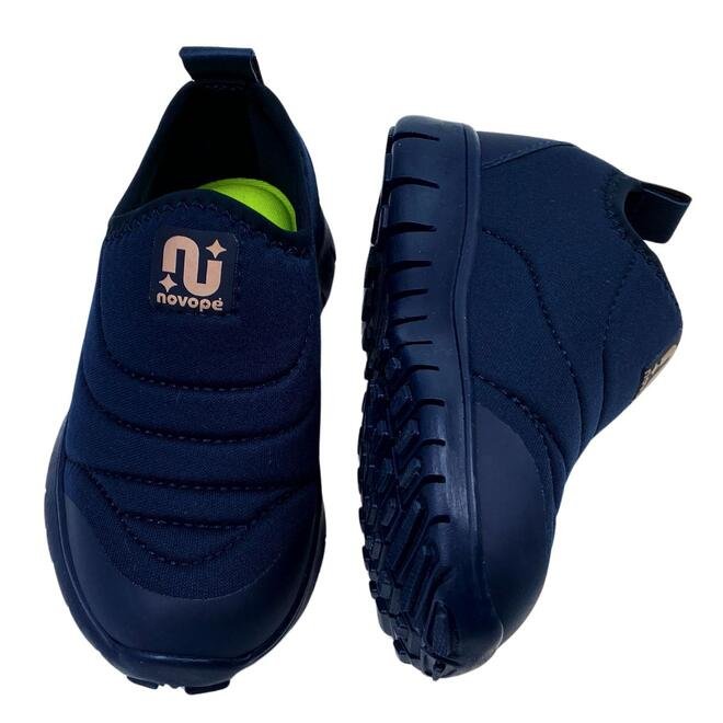 Tênis Novopé Têxtil Infantil Marinho Azul Marinho 4