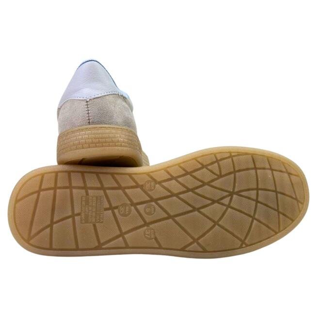 Tênis Via Marte Camurça Ultra/Napa Porcelana/Ice Bege 5