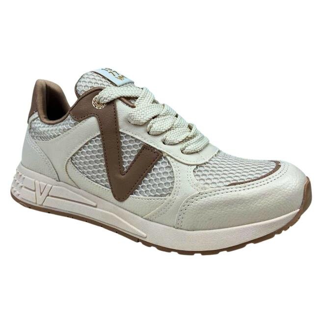 Tênis Via Marte Tela Colmeia Marfim/Bege/Quinoa Marfim 2