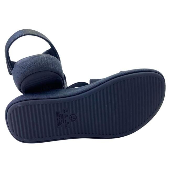 Sandália Modare Elastico Napa Floather Nature Preto Preto 5