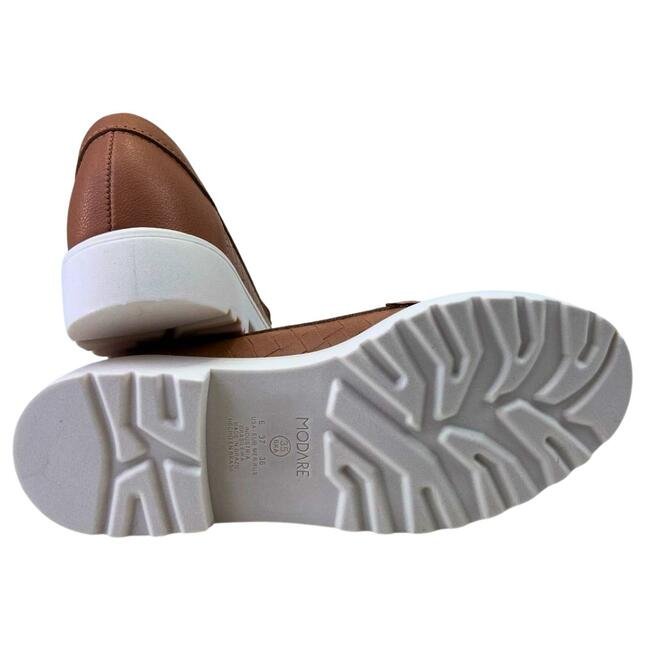 Sapato Modare Mocassim Napa Tresse Georgia Nude Nude 5
