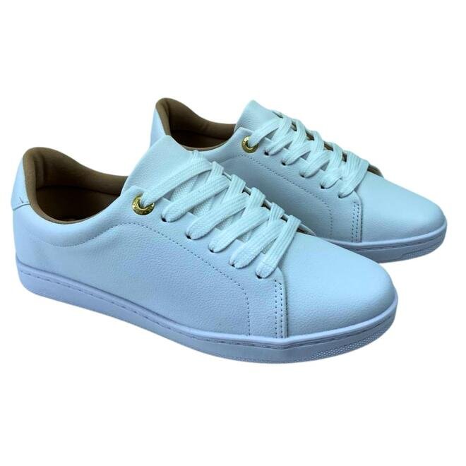 Tênis Modare Casual Napa Floather Nature Branco Branco 3