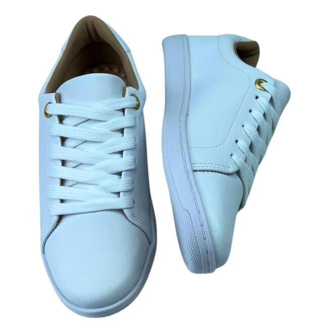 Tênis Modare Casual Napa Floather Nature Branco Branco 4