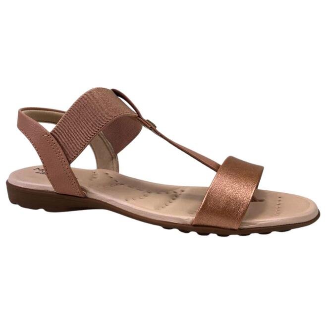 Sandália Modare Napa Floather Nude/Ouro Rosado Nude 2