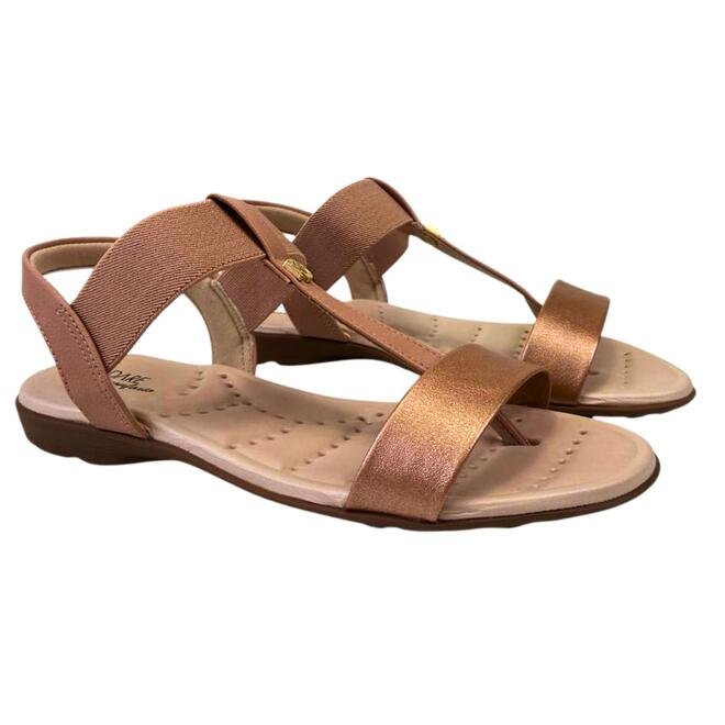 Sandália Modare Napa Floather Nude/Ouro Rosado Nude 3